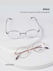 GỌNG KÍNH CẬN, HIỆU SOHLA, MÃ: HA00492