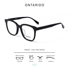 GỌNG KÍNH CẬN, HIỆU ONTARIDO, MÃ: HB829
