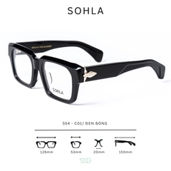 GỌNG KÍNH CẬN, HIỆU:SOHLA, MÃ 554