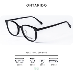 GỌNG KÍNH CẬN, HIỆU ONTARIDO, MÃ: HB822