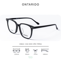 GỌNG KÍNH CẬN, HIỆU ONTARIDO, MÃ: HB814
