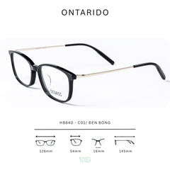 GỌNG KÍNH CẬN, HIỆU ONTARIDO, MÃ: HB840