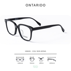 GỌNG KÍNH CẬN, HIỆU ONTARIDO, MÃ: HB828