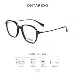 GỌNG KÍNH CẬN, HIỆU ONTARIDO, MÃ: HB820