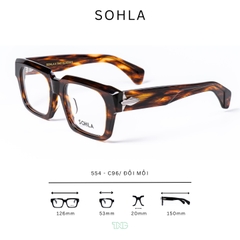 GỌNG KÍNH CẬN, HIỆU:SOHLA, MÃ 554