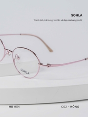 GỌNG KÍNH CẬN, HIỆU SOHLA, MÃ: HB954