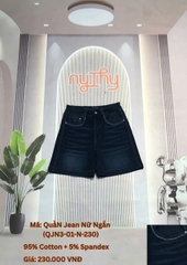 QUẦN JEAN NỮ NGẮN