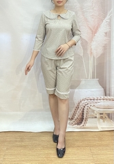 Sét bộ nữ ngắn ngủ, mặc ở nhà ( kiểu 2-240 )