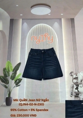 QUẦN JEAN NỮ NGẮN