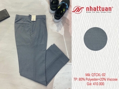 Quần tây chuẩn xếp ly nam dài 410(màu 02-03-05-06-07-08)