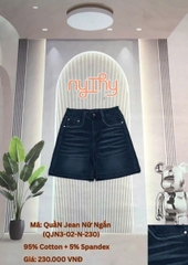 QUẦN JEAN NỮ NGẮN