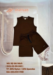 ĐỒ BỘ NGẮN SÁT NÁCH