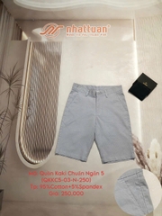 QUẦN KAKI NAM NGẮN