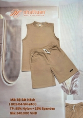 ĐỒ BỘ NGẮN SÁT NÁCH