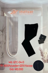 Quần tây chuẩn nam dài 410(29-37)