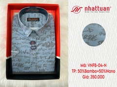 Áo vạt ngang FIT bông nam tay ngắn 350