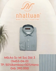 ÁO SƠ MI SỌC TAY DÀI