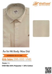 ÁO SƠ MI BODY MÀU DÀI