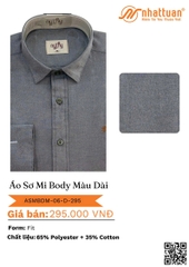 ÁO SƠ MI BODY MÀU DÀI