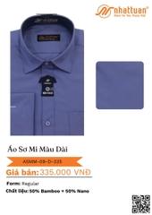 ÁO SƠ MI MÀU TAY DÀI