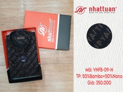 Áo vạt ngang FIT bông nam tay ngắn 350