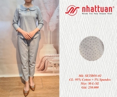 Sét bộ nữ dài ngủ, mặc ở nhà ( kiểu 1-250 )