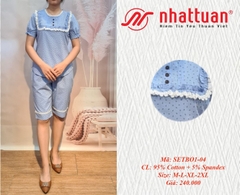 Sét bộ nữ ngắn ngủ, mặc ở nhà ( kiểu 1-240 )