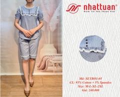 Sét bộ nữ ngắn ngủ, mặc ở nhà ( kiểu 1-240 )