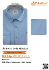 ÁO SƠ MI BODY MÀU DÀI