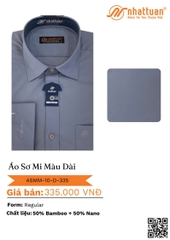 ÁO SƠ MI MÀU TAY DÀI