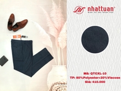 Quần tây chuẩn xếp ly nam dài 410(màu 09-10-11-12-13-14)