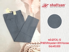 Quần tây chuẩn xếp ly nam dài 410(màu 09-10-11-12-13-14)