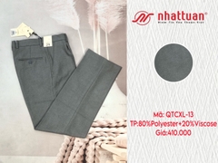 Quần tây chuẩn xếp ly nam dài 410(màu 09-10-11-12-13-14)