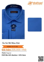 ÁO SƠ MI MÀU TAY DÀI