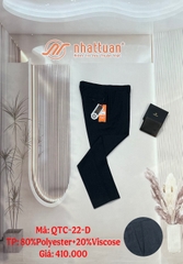 Quần tây chuẩn nam dài 410(29-37)