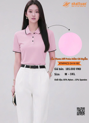 Áo Thun Nữ Polo Màu CS Ngắn 185.