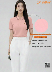 Áo Thun Nữ Polo Màu CS Ngắn 185.