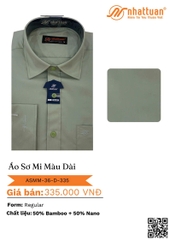 ÁO SƠ MI MÀU TAY DÀI