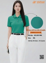 Áo Thun Nữ Polo Màu CS Ngắn 185.