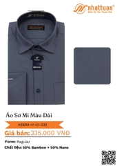 ÁO SƠ MI MÀU TAY DÀI