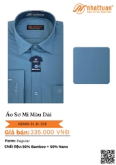 ÁO SƠ MI MÀU TAY DÀI