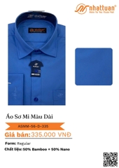 ÁO SƠ MI MÀU TAY DÀI