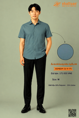 Áo Sơ Mi Body Màu Ngắn 175.