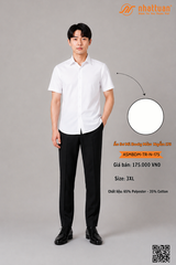 Áo Sơ Mi Body Màu Ngắn 175.