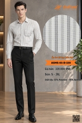 Áo Sơ Mi Sọc Dài 320. - 1