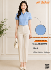 Áo Thun Nữ Polo Màu CS Ngắn 185.