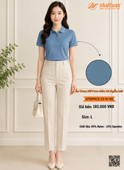 Áo Thun Nữ Polo Màu CS Ngắn 185.