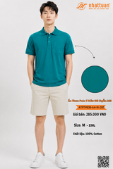 Áo Thun Polo T Màu ĐB Ngắn 285.