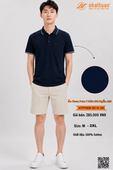 Áo Thun Polo T Màu ĐB Ngắn 285.