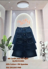 QUẦN JEAN NỮ NGẮN